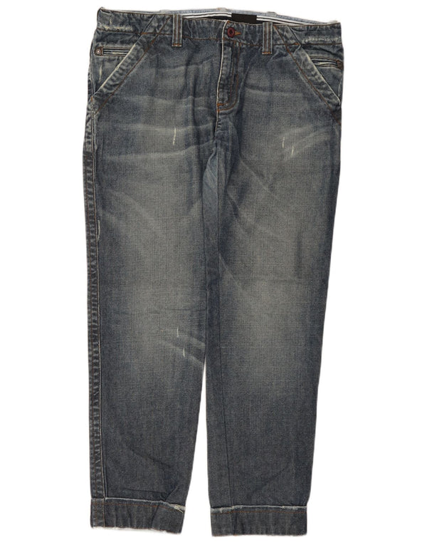 Jeans dritti da uomo Calvin Klein W36 L29 Blu Tencel