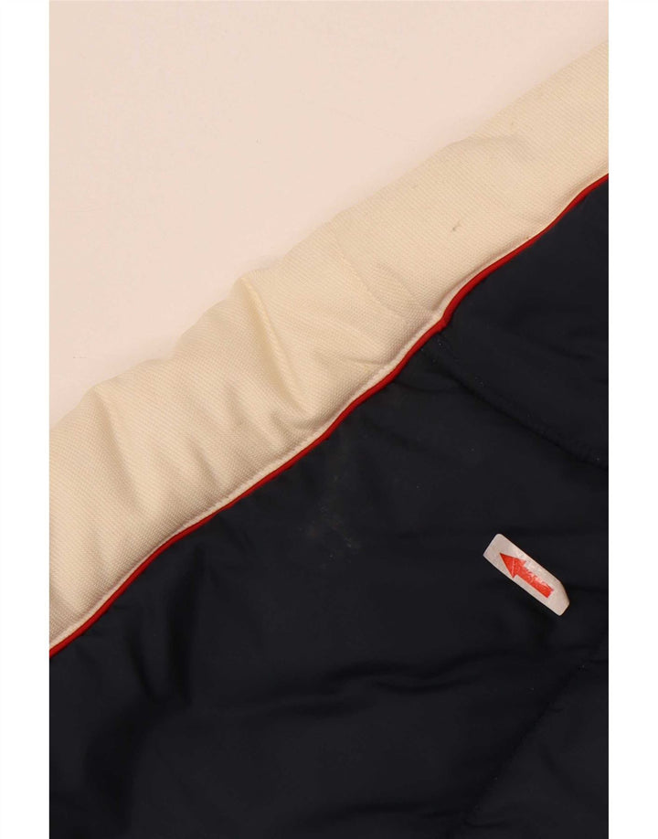 Giacca imbottita da uomo Kickers UK 38 nylon color block blu navy medio