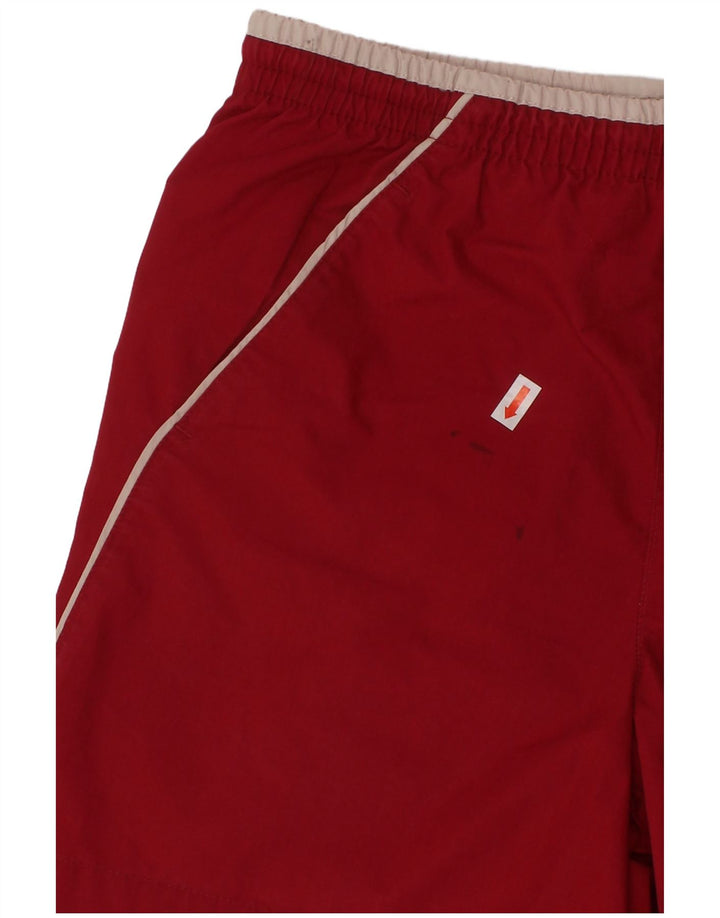 Pantaloncini sportivi con grafica NIKE da ragazzo 8-9 anni piccoli in poliestere rosso