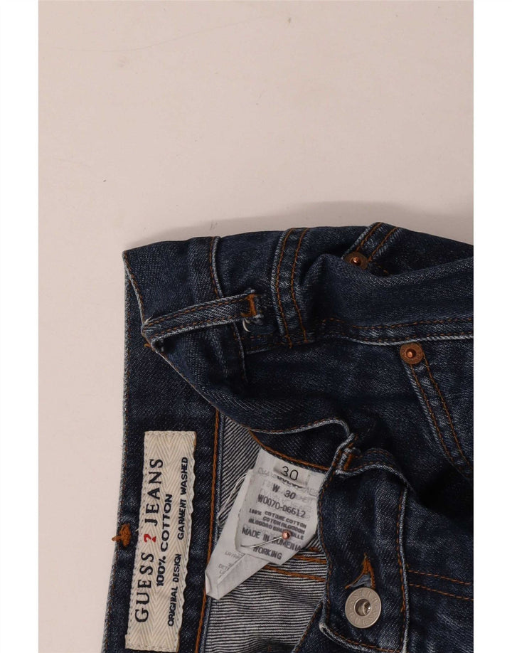 Jeans Bootcut da donna Guess W30 L31 cotone blu navy