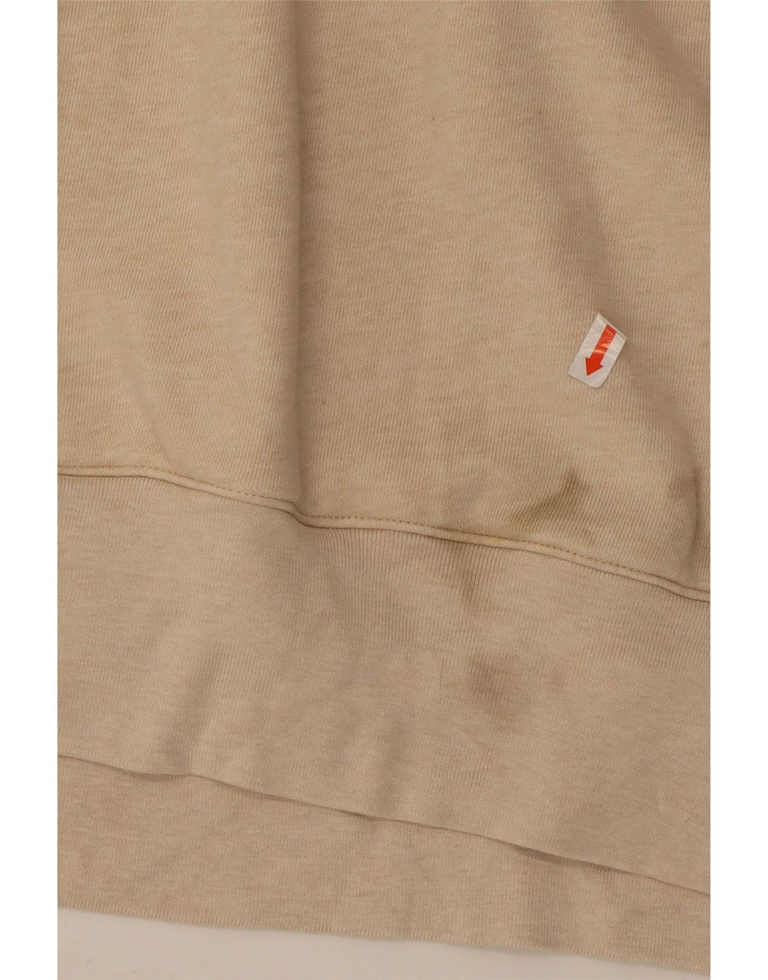 Maglione con cappuccio da uomo ADIDAS grande in cotone beige