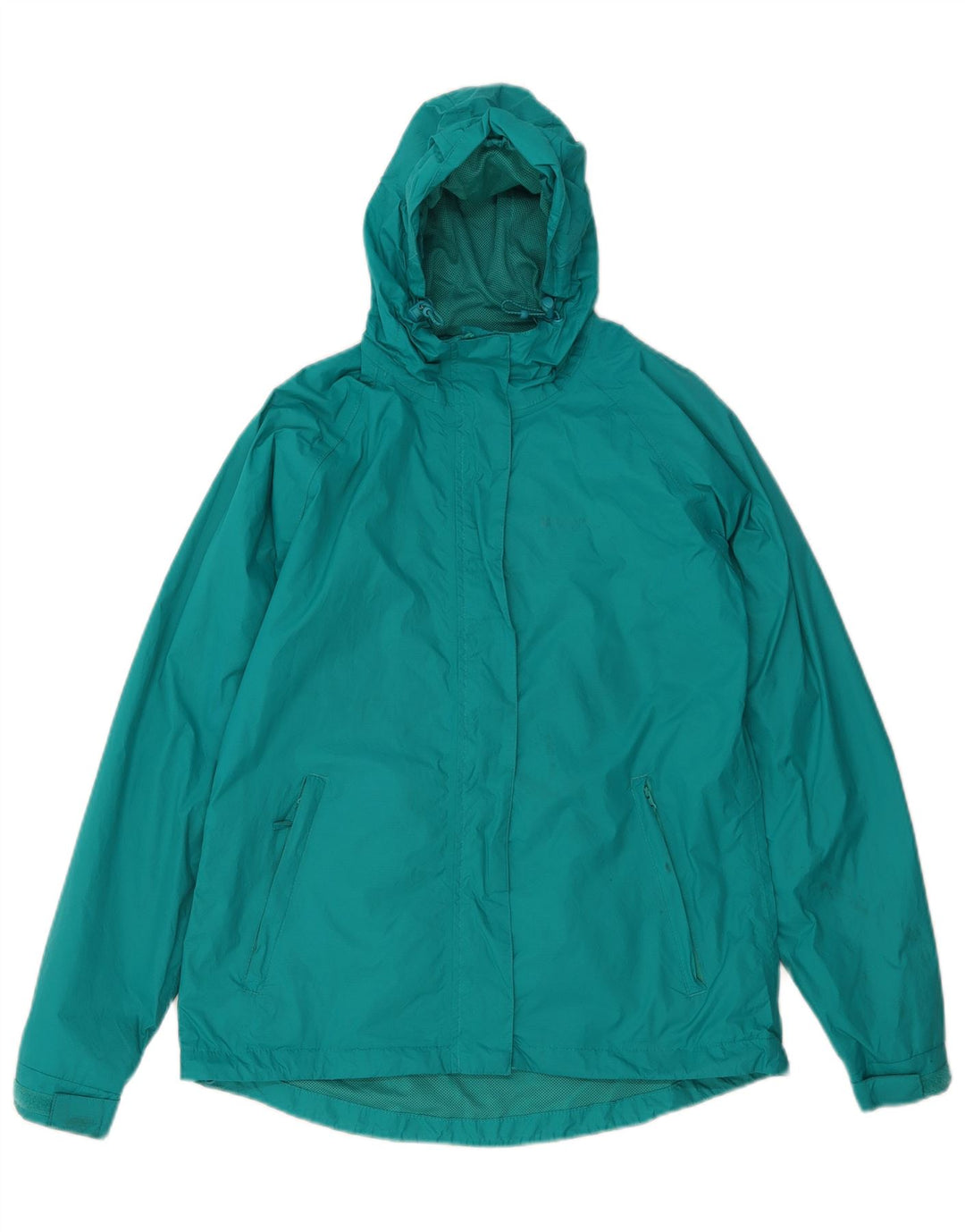 MOUNTAIN WAREHOUSE Giacca antipioggia da donna con cappuccio UK 10 Small Turchese