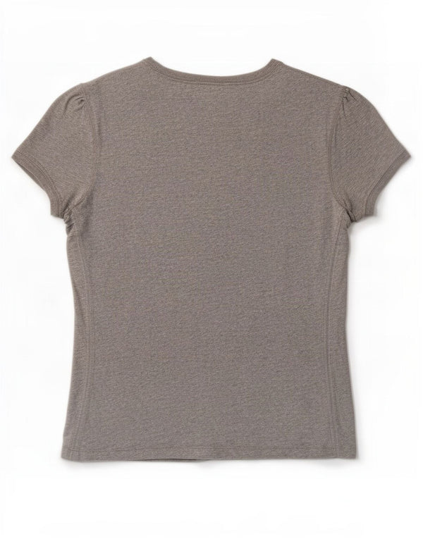 T-shirt Champion Heritage Classics da donna UK 14 grande grigia