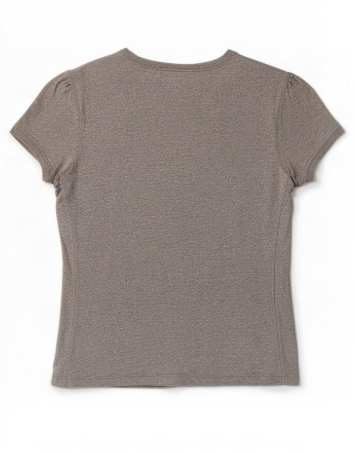 T-shirt Champion Heritage Classics da donna UK 14 grande grigia