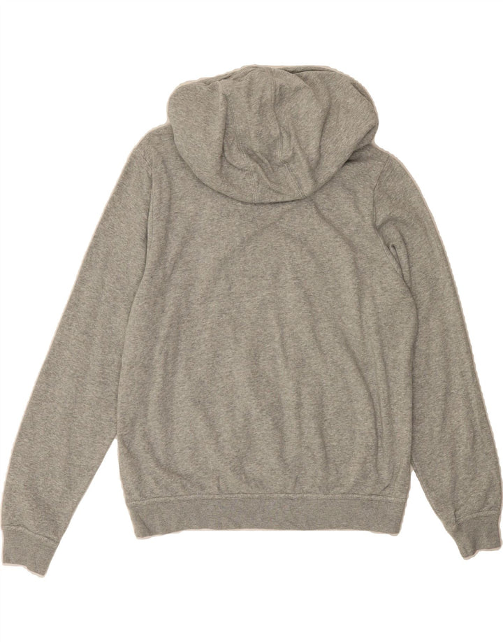 NIKE Womens Hoodie Jumper UK 14 Medium Grey Cotton Vintage Nike and Second-Hand Nike from Messina Hembry 