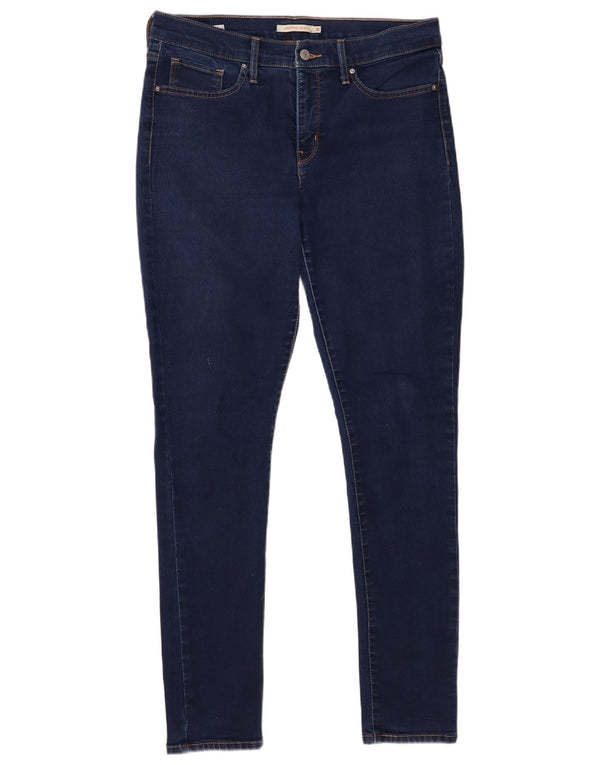 Levi's Donna 311 Shaping Skinny Jeans W31 L32 Cotone Blu Navy