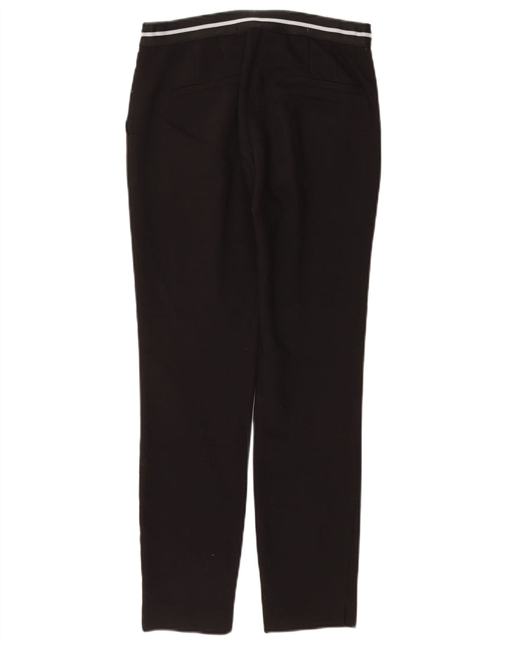 Pantaloni chino slim da donna Zara piccoli W26 L26 neri