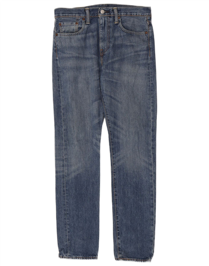 LEVI'S Jeans 522 slim affusolati da uomo W29 L32 in cotone blu