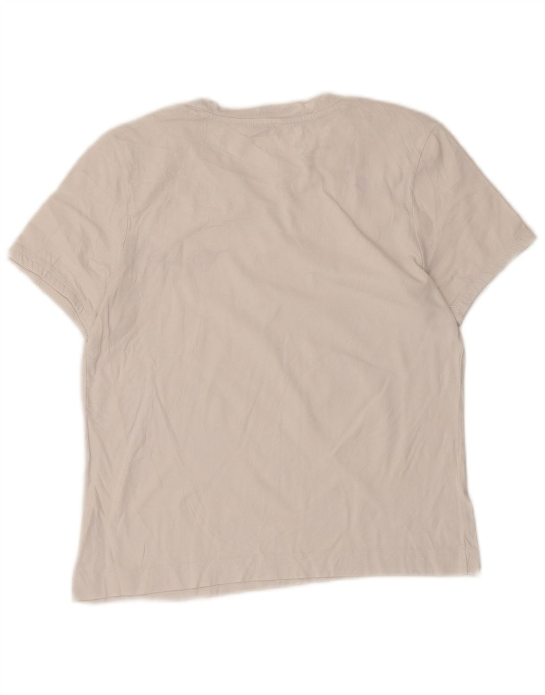 T-shirt Zara da donna Top UK 12 bianca media