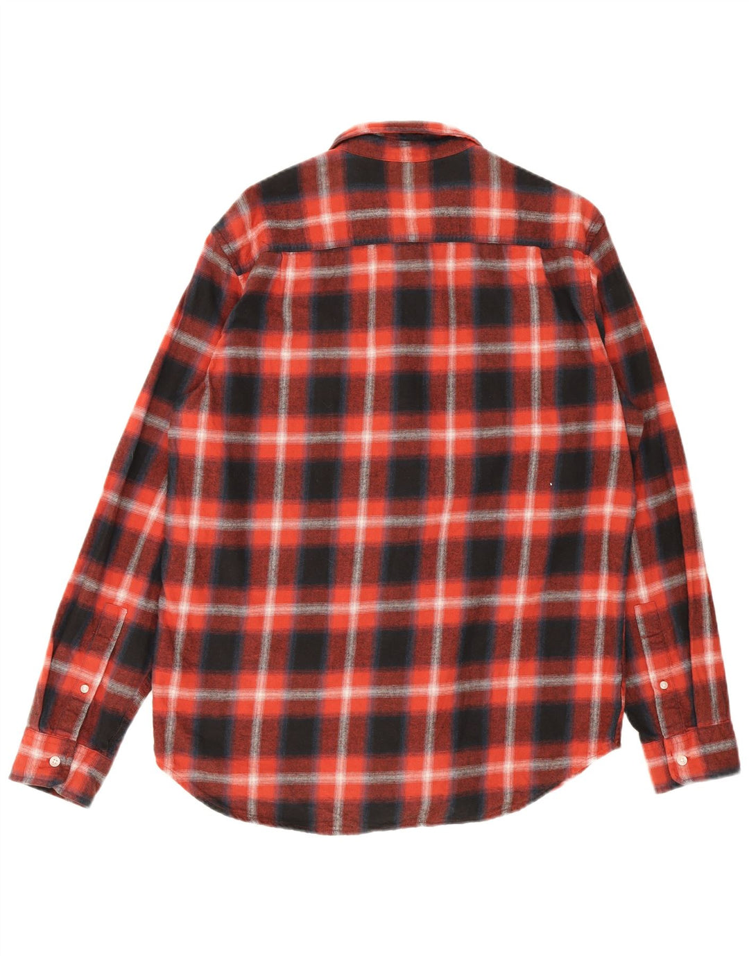 Timberland Camicia da uomo in flanella vestibilità regolare, grande cotone a quadri blu navy