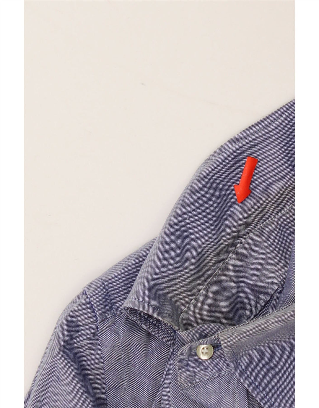 Camicia da uomo Lacoste taglia 40 cotone blu medio