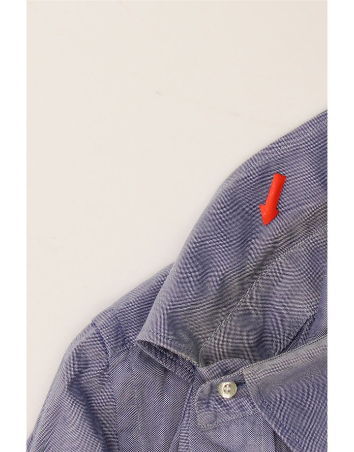 Camicia da uomo Lacoste taglia 40 cotone blu medio