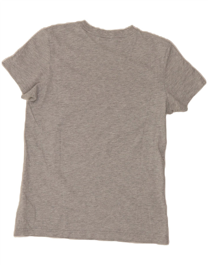 ADIDAS Mens Graphic T-Shirt Top Medium Grey Cotton Vintage Adidas and Second-Hand Adidas from Messina Hembry 