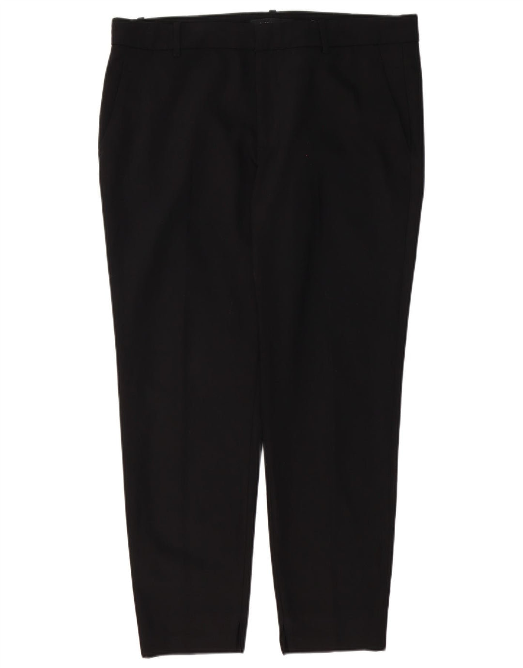 Pantaloni chino slim da donna Zara XL W32 L26 poliestere nero