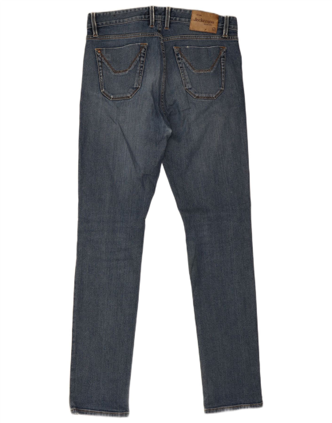 Jeans slim da uomo Jeckerson W31 L31 cotone blu