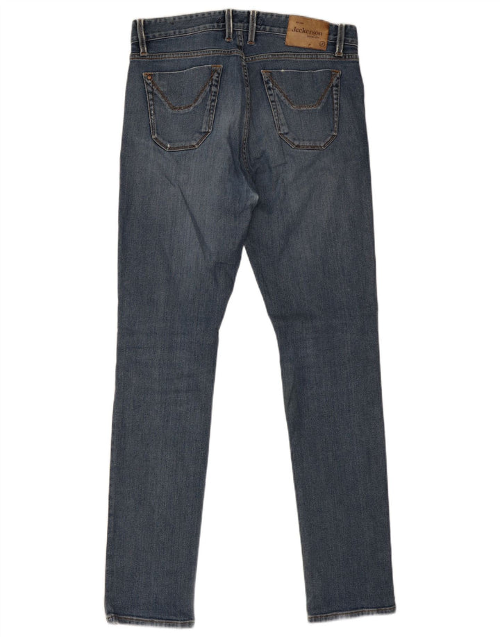 Jeans slim da uomo Jeckerson W31 L31 cotone blu
