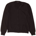 Maglione da donna con scollo a V SISLEY UK 14 Lana nera media