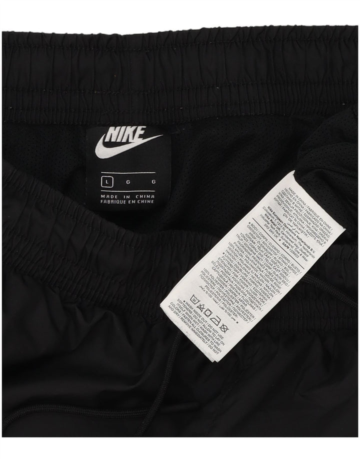 Pantaloni da tuta da uomo Nike Joggers grandi neri in poliestere
