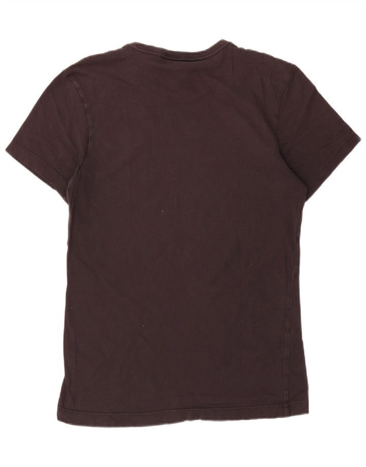 T-shirt grafica da uomo Adidas Top piccola nera