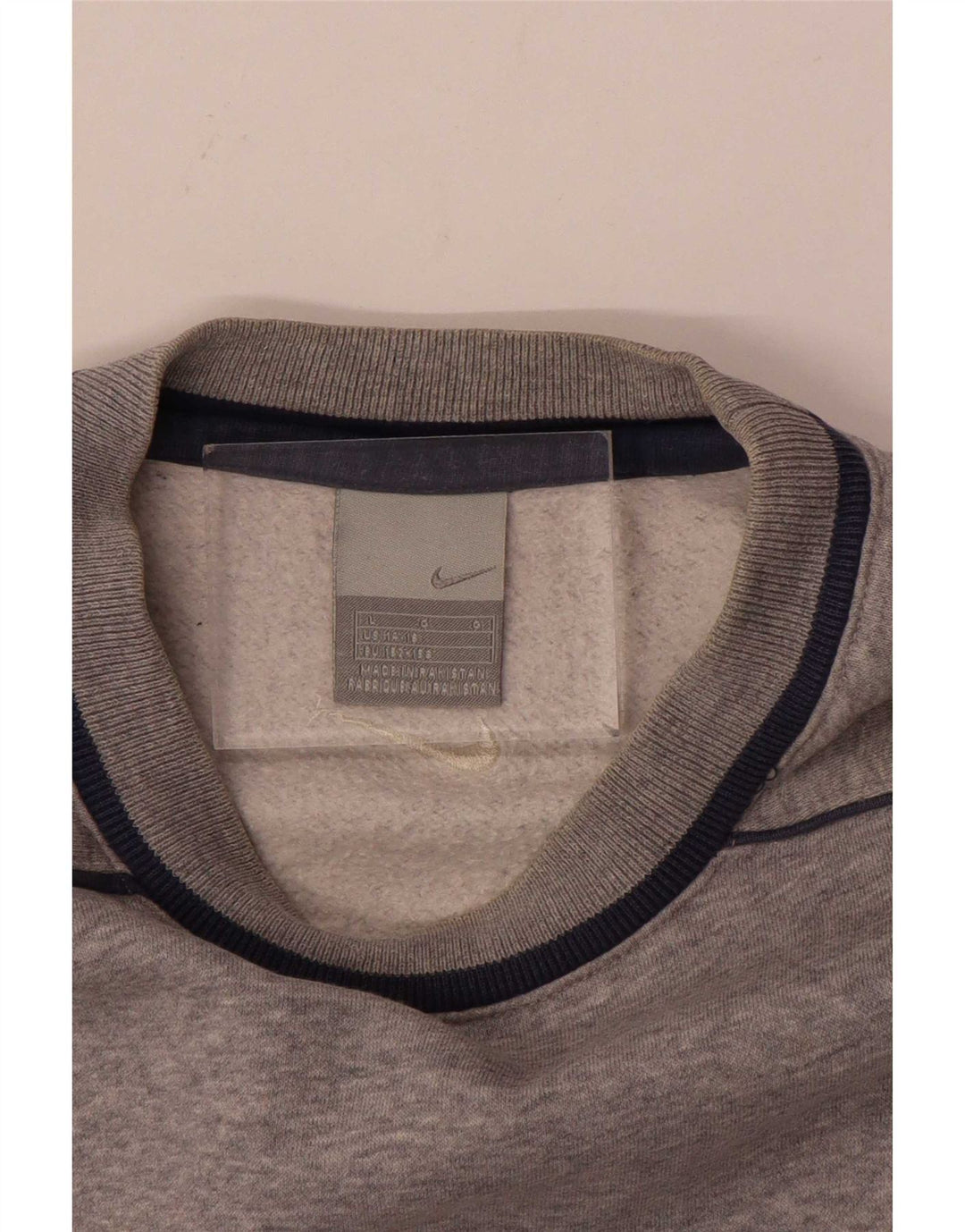 Felpa grafica Nike da bambino, 12-13 anni, grande, grigio screziato
