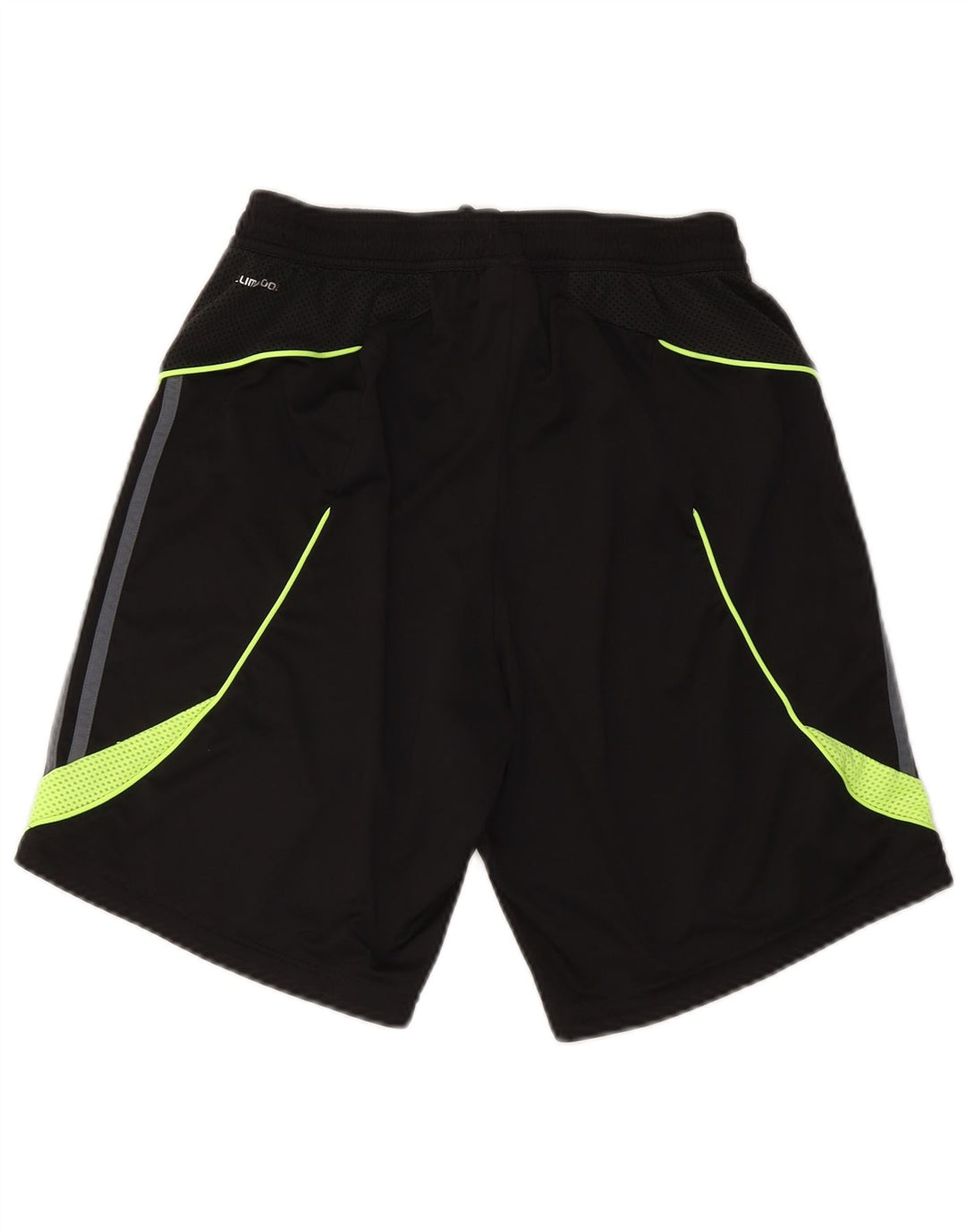 Pantaloncini sportivi Adidas Climacool da uomo grandi in poliestere color block nero