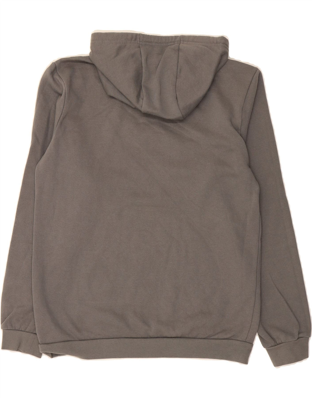 ADIDAS Mens Hoodie Jumper Medium Grey Cotton Vintage Adidas and Second-Hand Adidas from Messina Hembry 