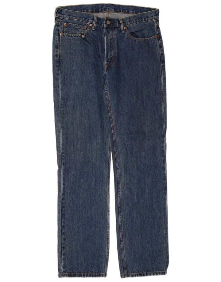 Levi's Uomo 514 Jeans dritti W34 L34 Cotone Blu