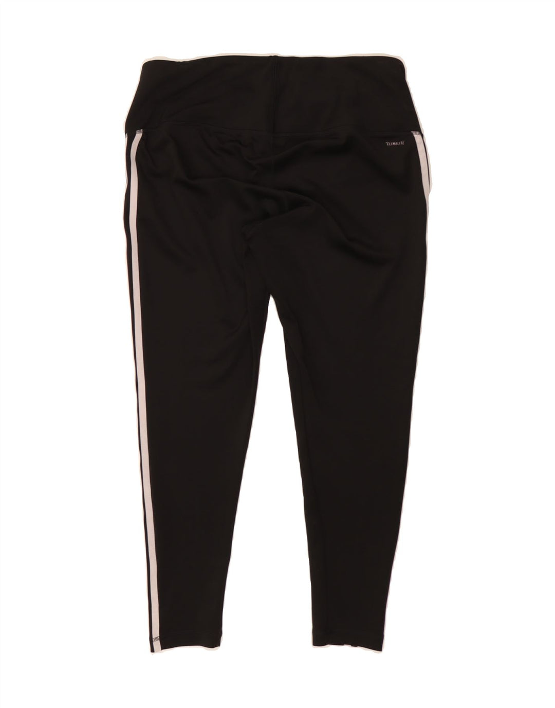 ADIDAS Womens Leggings UK 20/22 XL  Black Polyester Vintage Adidas and Second-Hand Adidas from Messina Hembry 