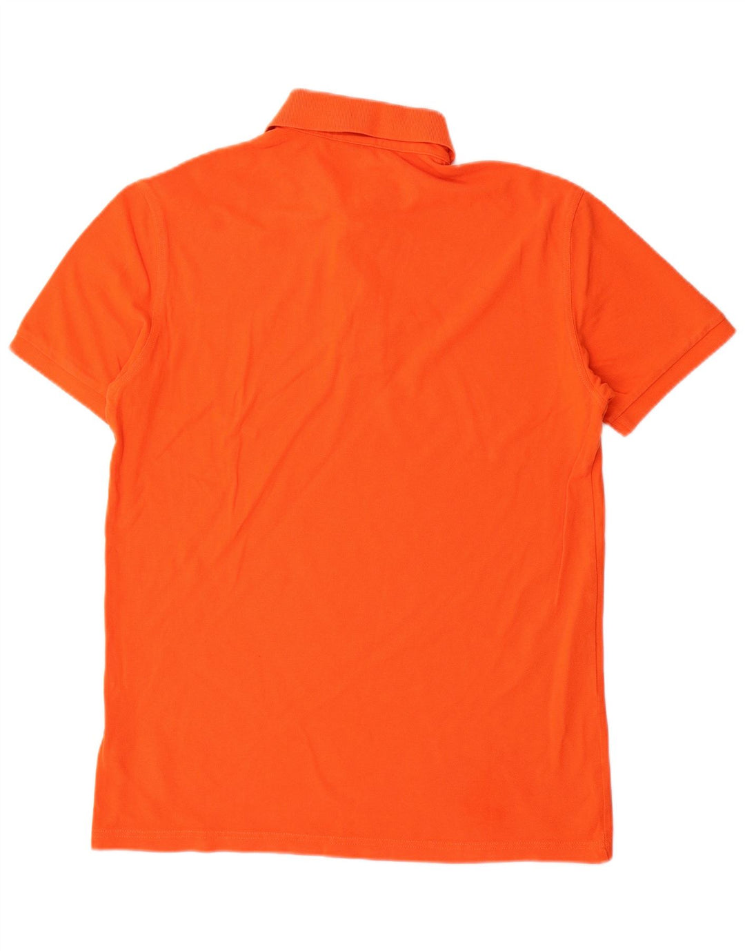 Polo da uomo Napapijri grande in cotone arancione