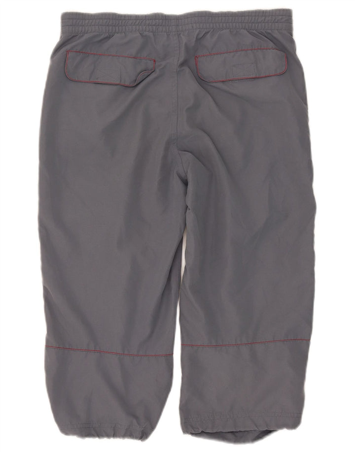 Pantaloni Capri da uomo Kappa Small W29 L18 Poliestere grigio
