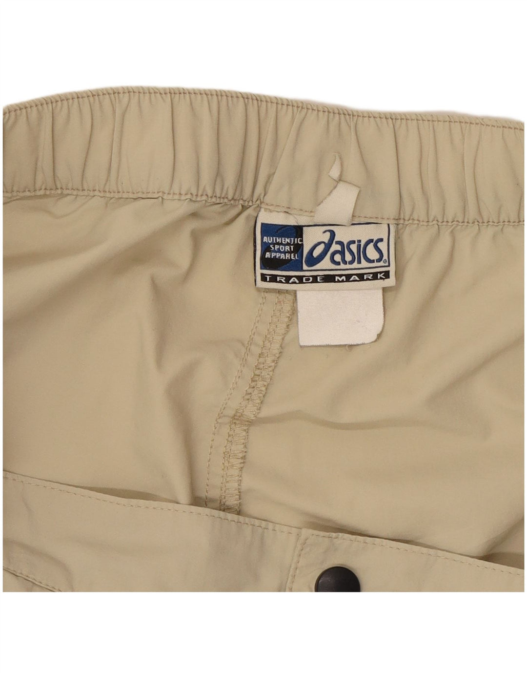 ASICS Mens Cargo Shorts W30 Medium Beige Polyamide