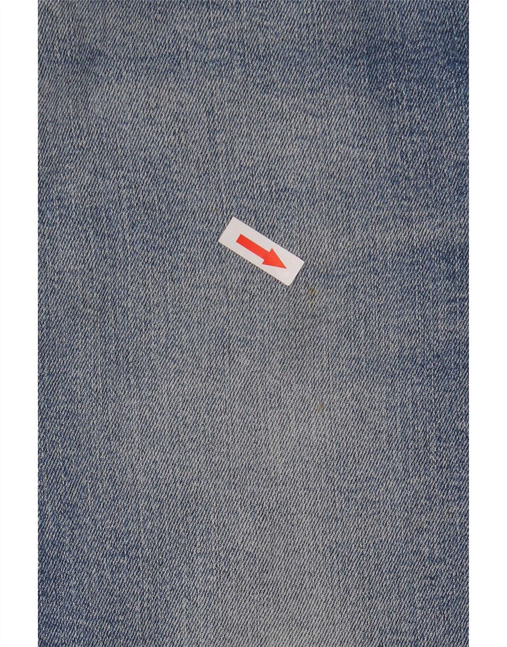 Jeans dritti da uomo Wrangler W34 L30 cotone blu