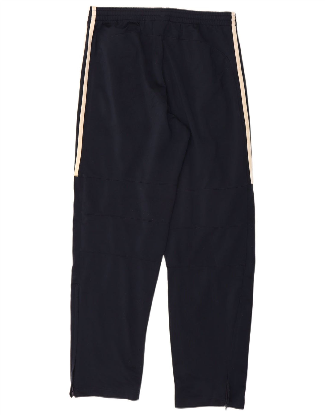 Pantaloni da tuta da uomo Adidas medi in poliestere blu navy