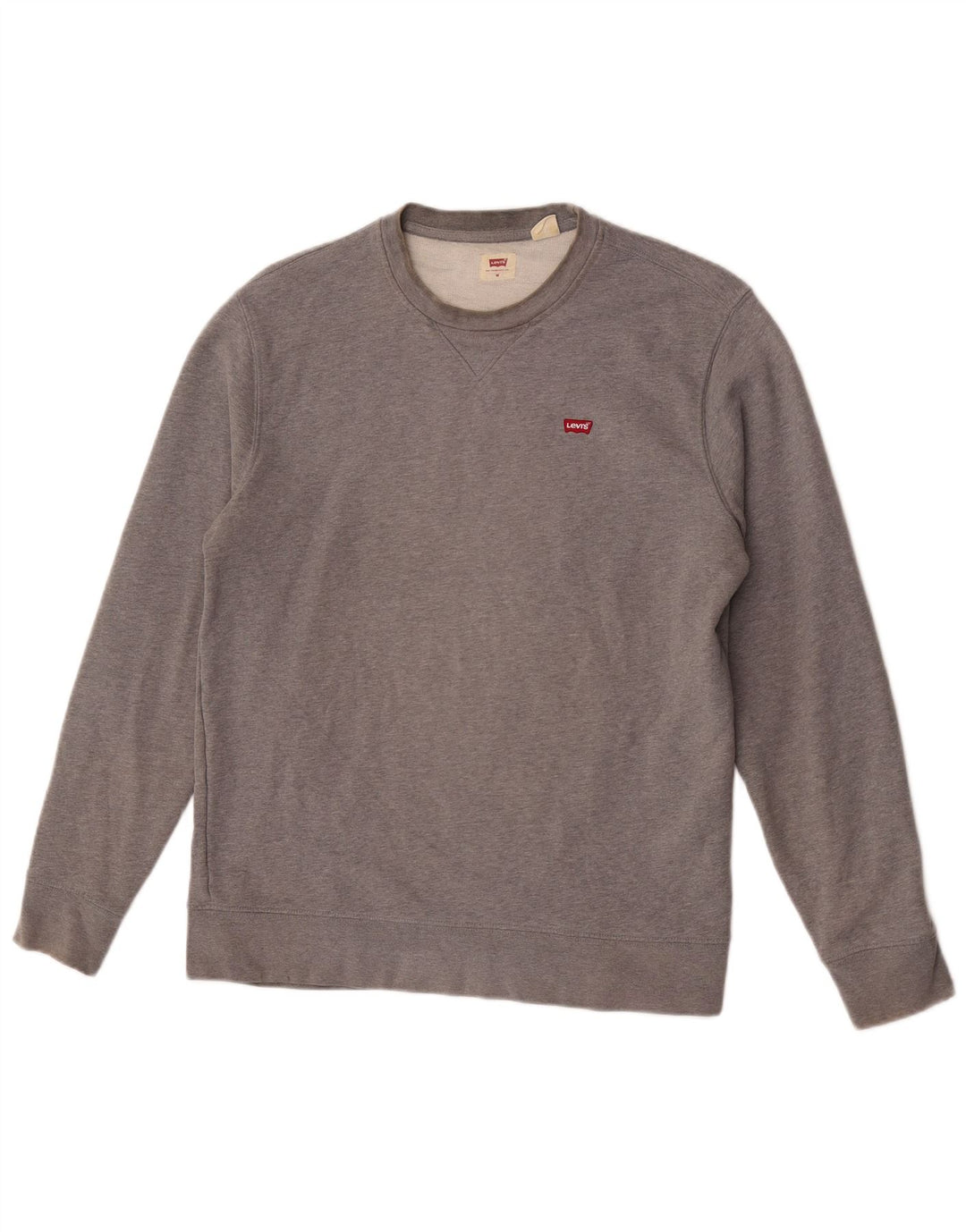 Felpa da uomo Levi's in cotone grigio medio