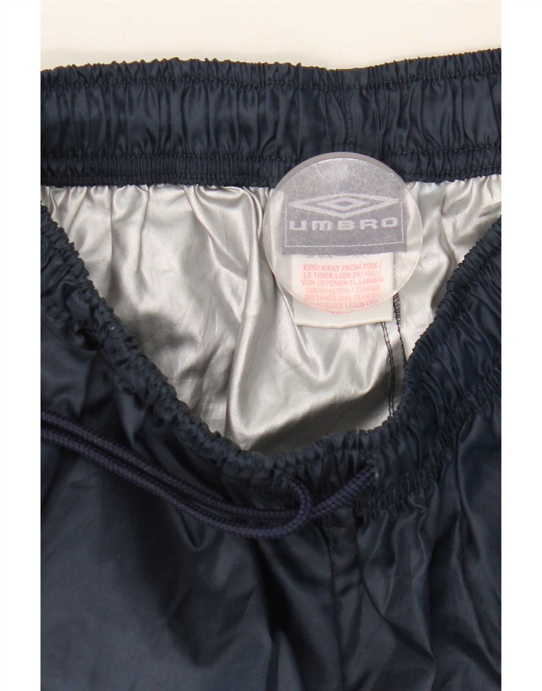 Pantaloni da tuta da uomo Umbro Small in poliestere blu navy