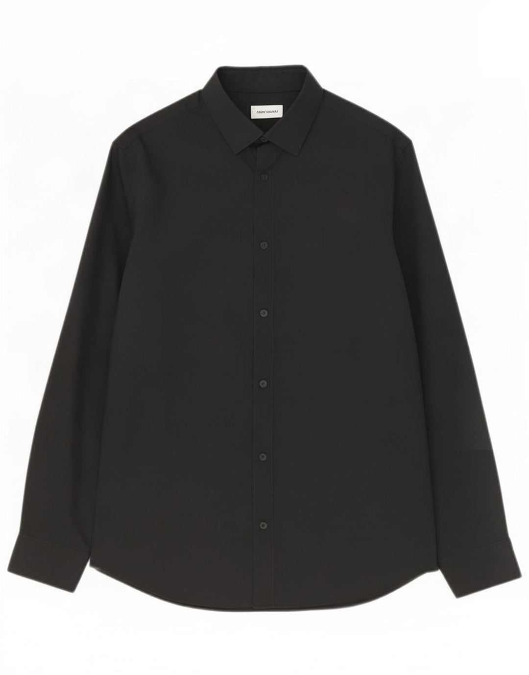 Camicia da uomo Jack & Jones piccola in cotone nero