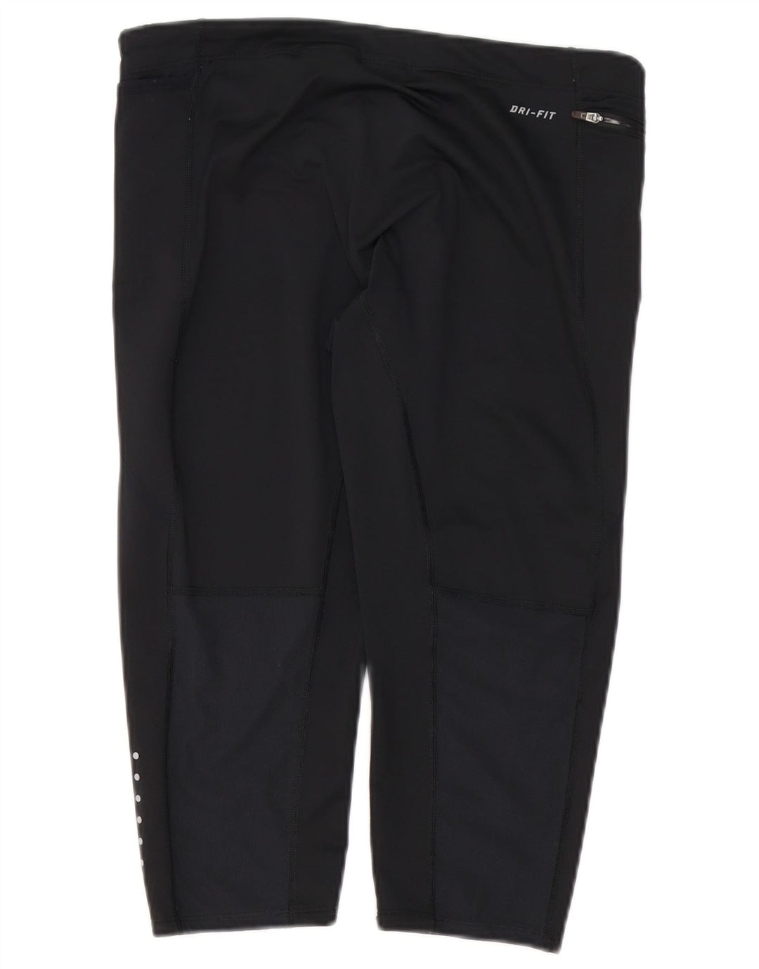 Leggings Nike Dri Fit Capri da donna UK 14 grande poliestere nero
