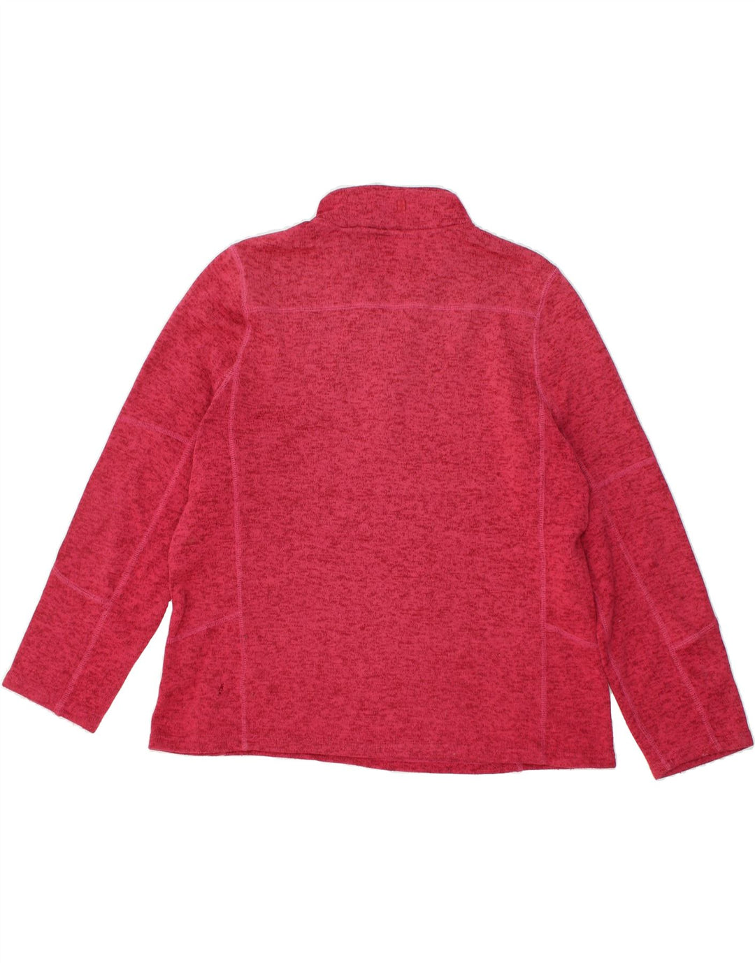 MOUNTAIN WAREHOUSE Womens Zip Neck Jumper Sweater UK 18 XL Pink | Vintage Mountain Warehouse | Thrift | Second-Hand Mountain Warehouse | Used Clothing | Messina Hembry 