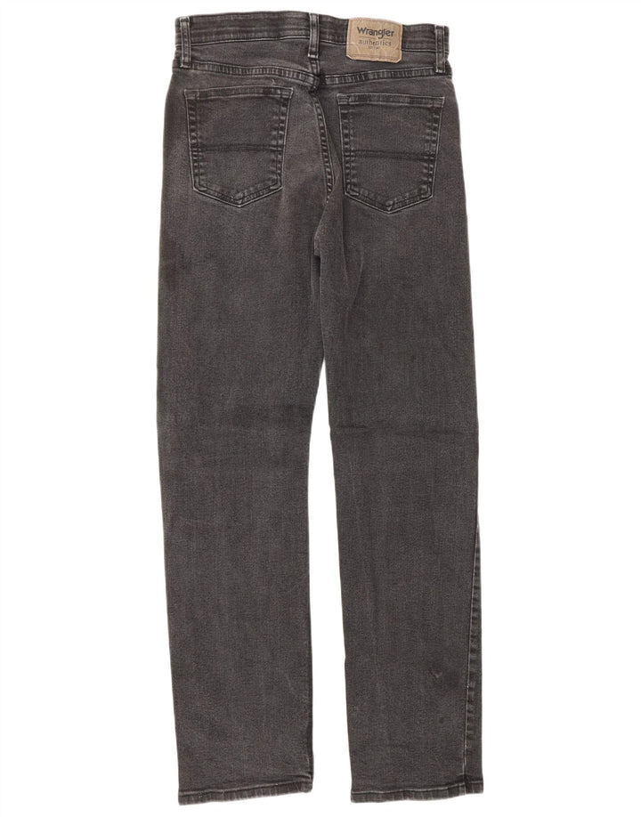 Jeans dritti da uomo Wrangler W28 L30 cotone grigio