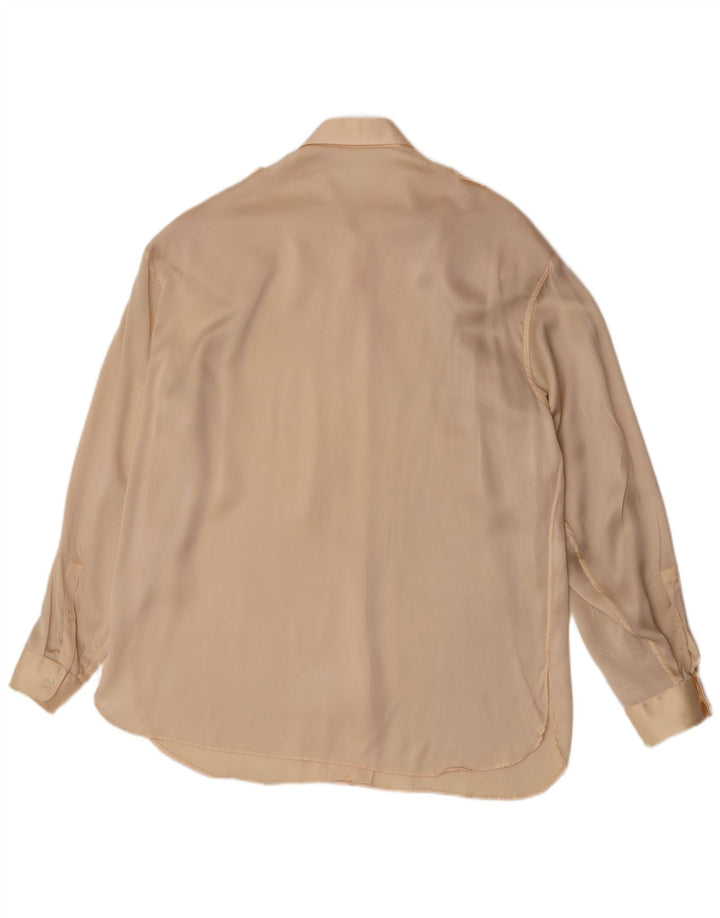 Camicia militare da uomo Gian Marco Venturi taglia 16 41 grande beige