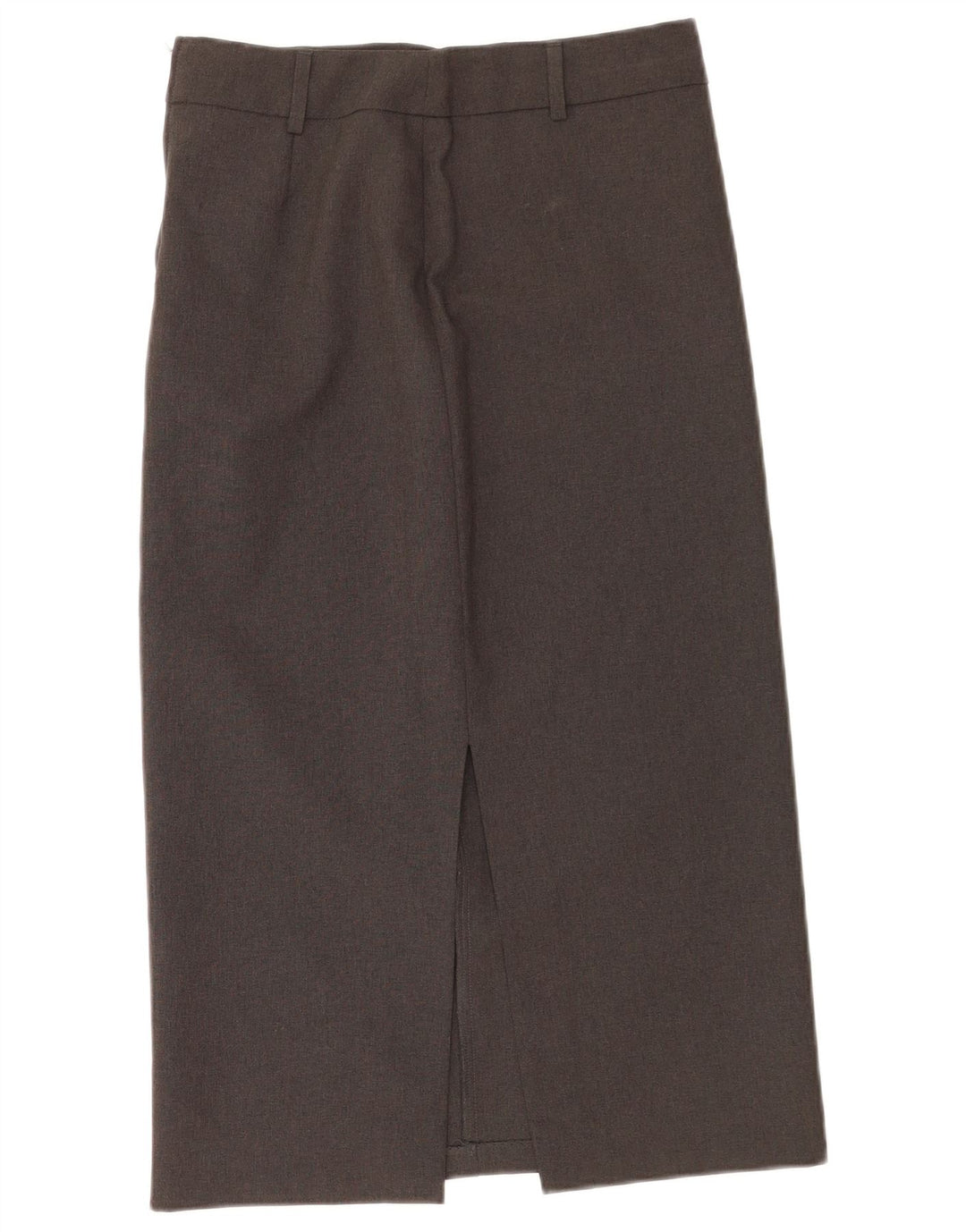 Gonna dritta midi da donna Benetton IT 40 Small W26 Poliestere grigio