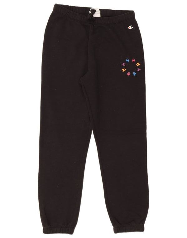Pantaloni da tuta da ragazza Champion Joggers 15-16 anni 2XL cotone nero