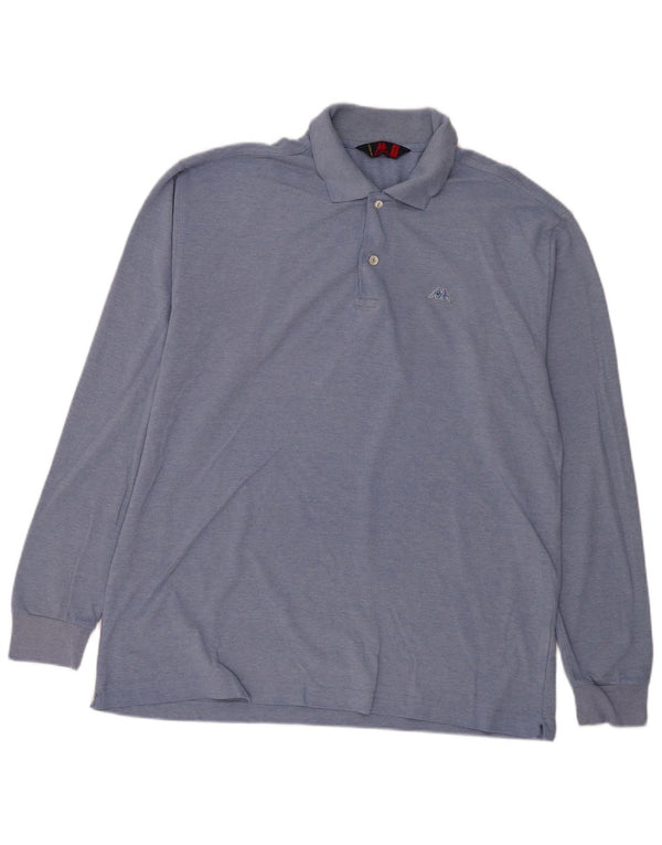 Polo Kappa Uomo XL Cotone Blu
