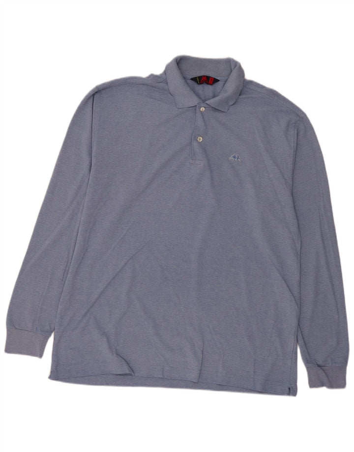 Polo Kappa Uomo XL Cotone Blu
