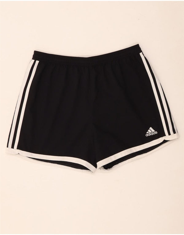 Pantaloncini sportivi Adidas Climacool da donna UK 12/14 Poliestere nero medio