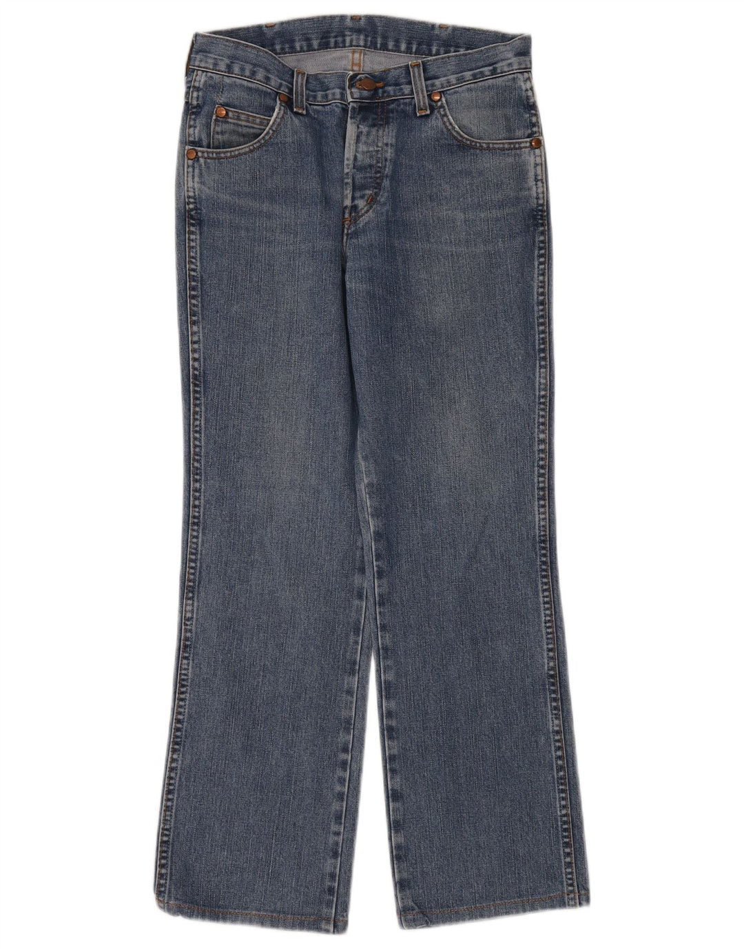 Jeans Wrangler Evolution Bootcut da uomo W29 L28 in cotone blu