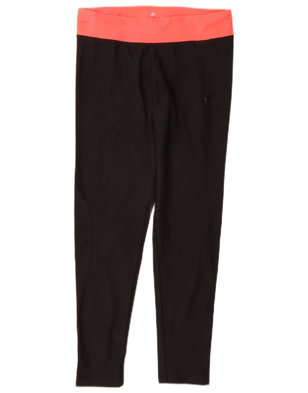 Leggings ADIDAS Climalite da donna UK 8/10 Small Black Colourblock