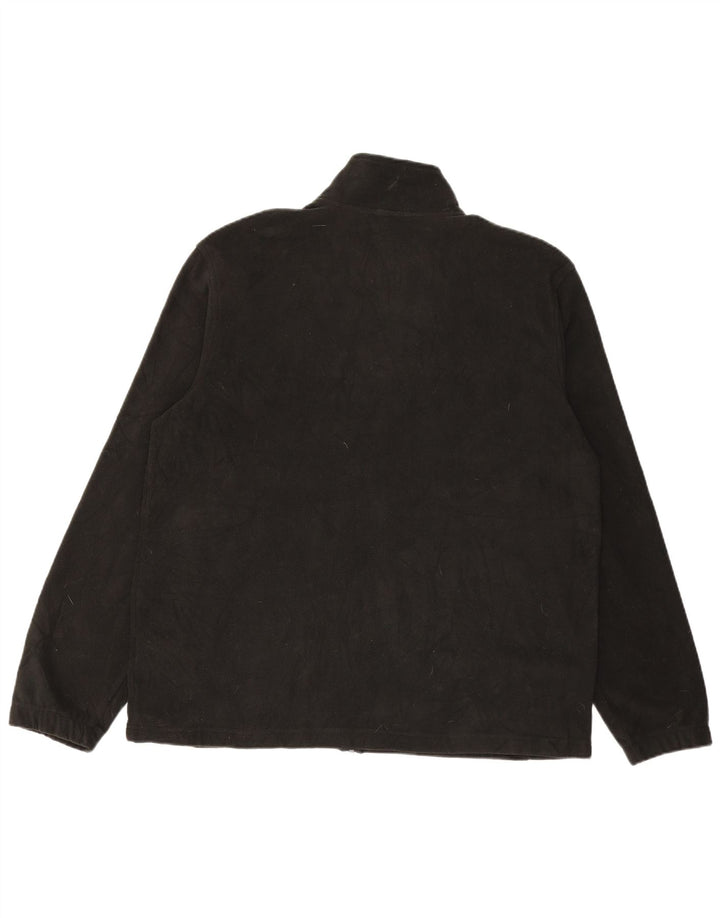 Giacca in pile da uomo STARTER UK 42/44 grande poliestere nero