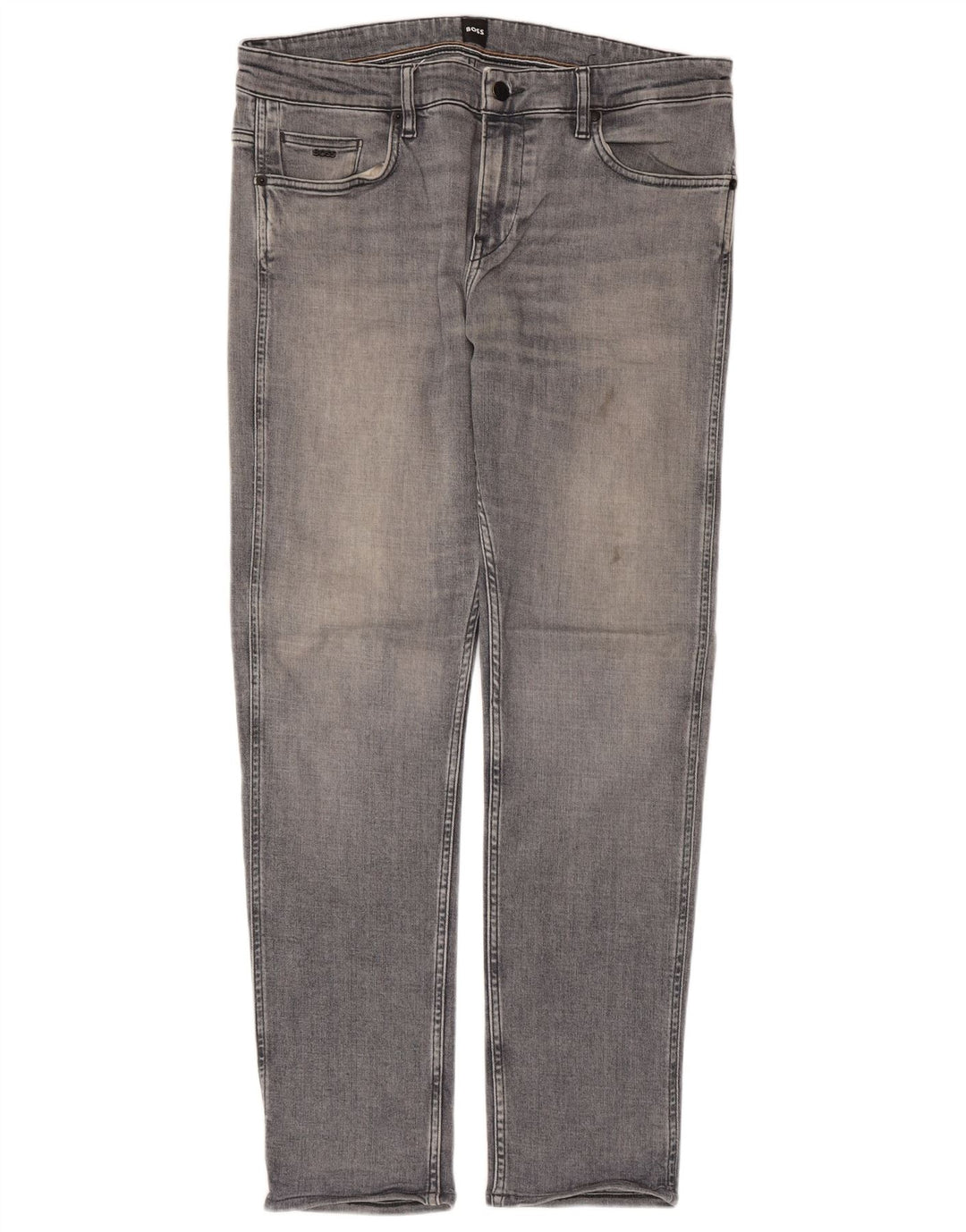 Jeans slim da uomo Delaware Hugo Boss W34 L30 cotone blu