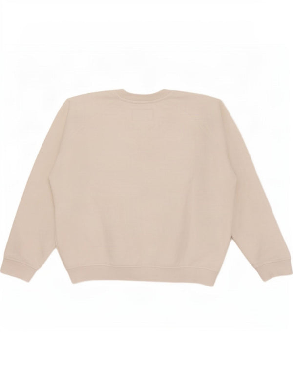 Felpa da donna Jack Wills UK 10 piccolo cotone bianco